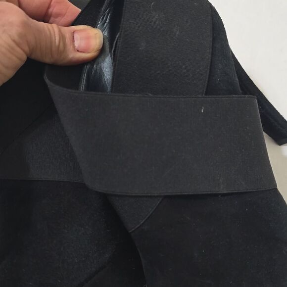 Stuart Weitzman | Kilgore black suede ankle boots 7.5 - Picture 4 of 12